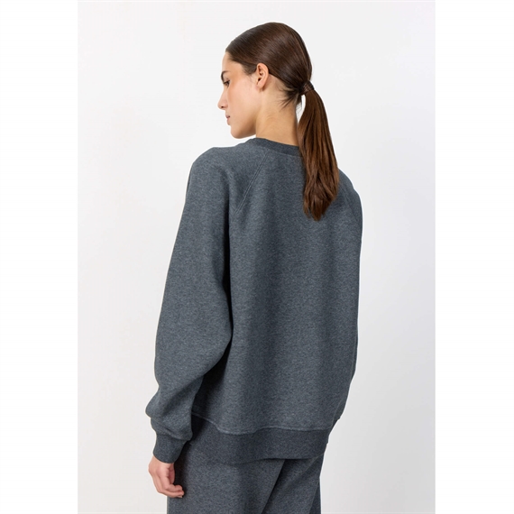 Levete Room LR-NUKA 11 Sweatshirt, Dark Grey Melange